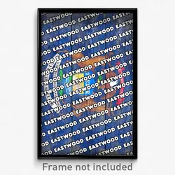 Eastwood Michigan Poster (MI City Souvenir 11x17 Town Print)