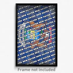 New Haven Michigan Poster (MI City Souvenir 11x17 Town Print)
