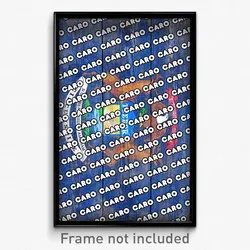 Caro Michigan Poster (MI City Souvenir 11x17 Town Print)