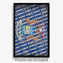Romeo Michigan Poster (MI City Souvenir 11x17 Town Print)