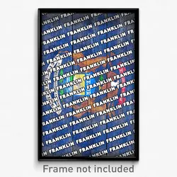 Franklin Michigan Poster (MI City Souvenir 11x17 Town Print)