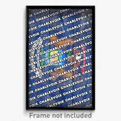 Charlevoix Michigan Poster (MI City Souvenir 11x17 Town Print)