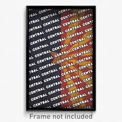 Central Arizona Poster (AZ City Souvenir 11x17 Town Print)