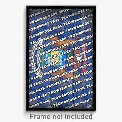 Trowbridge Park Michigan Poster (MI City Souvenir 11x17 Town Print)