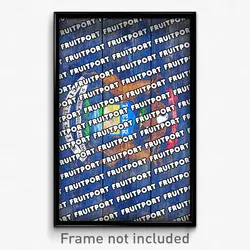 Fruitport Michigan Poster (MI City Souvenir 11x17 Town Print)