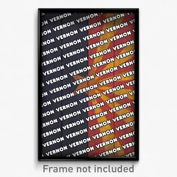 Vernon Arizona Poster (AZ City Souvenir 11x17 Town Print)