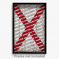 Hamilton Alabama Poster (AL City Souvenir 11x17 Town Print)