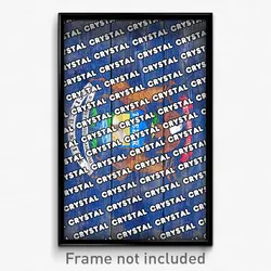 Crystal Michigan Poster (MI City Souvenir 11x17 Town Print)