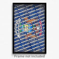 Baroda Michigan Poster (MI City Souvenir 11x17 Town Print)