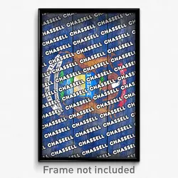 Chassell Michigan Poster (MI City Souvenir 11x17 Town Print)