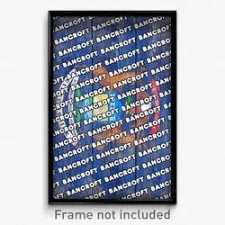Bancroft Michigan Poster (MI City Souvenir 11x17 Town Print)