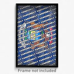 Vanderbilt Michigan Poster (MI City Souvenir 11x17 Town Print)