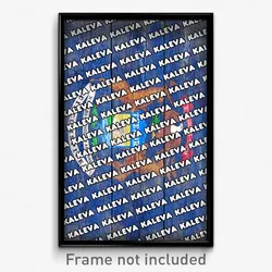 Kaleva Michigan Poster (MI City Souvenir 11x17 Town Print)