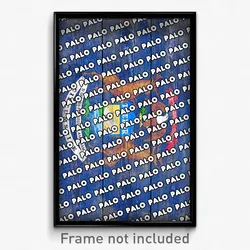 Palo Michigan Poster (MI City Souvenir 11x17 Town Print)