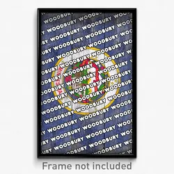 Woodbury Minnesota Poster (MN City Souvenir 11x17 Town Print)