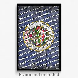 St. Louis Park Minnesota Poster (MN City Souvenir 11x17 Town Print)