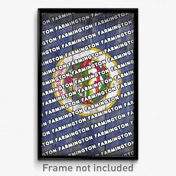 Farmington Minnesota Poster (MN City Souvenir 11x17 Town Print)