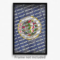 Golden Valley Minnesota Poster (MN City Souvenir 11x17 Town Print)