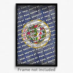 South St. Paul Minnesota Poster (MN City Souvenir 11x17 Town Print)