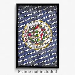 Otsego Minnesota Poster (MN City Souvenir 11x17 Town Print)