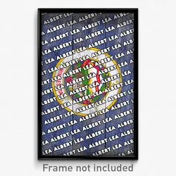 Albert Lea Minnesota Poster (MN City Souvenir 11x17 Town Print)