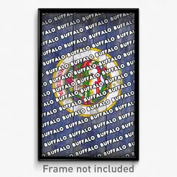 Buffalo Minnesota Poster (MN City Souvenir 11x17 Town Print)