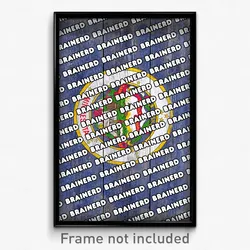 Brainerd Minnesota Poster (MN City Souvenir 11x17 Town Print)