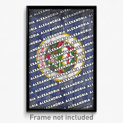 Alexandria Minnesota Poster (MN City Souvenir 11x17 Town Print)
