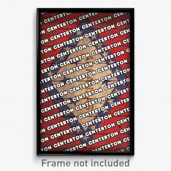 Centerton Arkansas Poster (AR City Souvenir 11x17 Town Print)