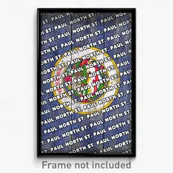 North St. Paul Minnesota Poster (MN City Souvenir 11x17 Town Print)