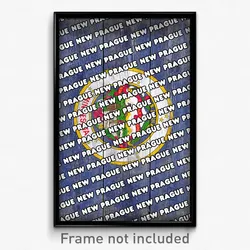 New Prague Minnesota Poster (MN City Souvenir 11x17 Town Print)