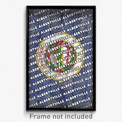 Albertville Minnesota Poster (MN City Souvenir 11x17 Town Print)