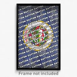 Dayton Minnesota Poster (MN City Souvenir 11x17 Town Print)
