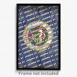 St. Joseph Minnesota Poster (MN City Souvenir 11x17 Town Print)