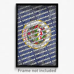 Corcoran Minnesota Poster (MN City Souvenir 11x17 Town Print)