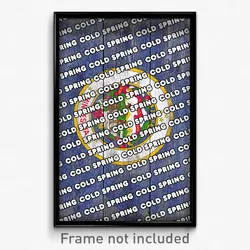 Cold Spring Minnesota Poster (MN City Souvenir 11x17 Town Print)
