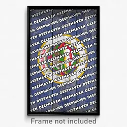 Deephaven Minnesota Poster (MN City Souvenir 11x17 Town Print)