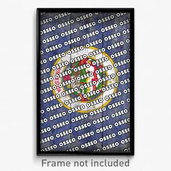 Osseo Minnesota Poster (MN City Souvenir 11x17 Town Print)