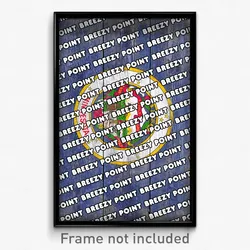 Breezy Point Minnesota Poster (MN City Souvenir 11x17 Town Print)