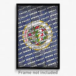 Spring Valley Minnesota Poster (MN City Souvenir 11x17 Town Print)