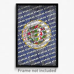 Staples Minnesota Poster (MN City Souvenir 11x17 Town Print)
