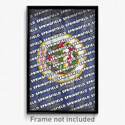 Springfield Minnesota Poster (MN City Souvenir 11x17 Town Print)
