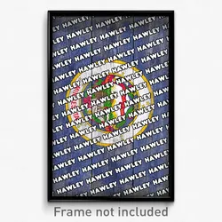 Hawley Minnesota Poster (MN City Souvenir 11x17 Town Print)