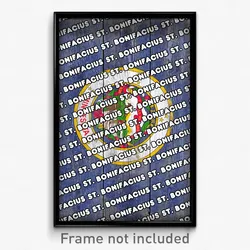 St. Bonifacius Minnesota Poster (MN City Souvenir 11x17 Town Print)
