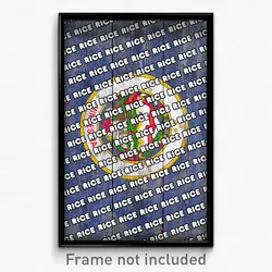 Rice Minnesota Poster (MN City Souvenir 11x17 Town Print)