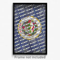 Gilbert Minnesota Poster (MN City Souvenir 11x17 Town Print)