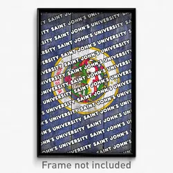 Saint John's University Minnesota Poster (MN City Souvenir 11x17 Town Print)