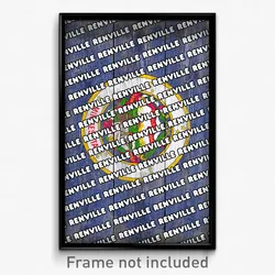 Renville Minnesota Poster (MN City Souvenir 11x17 Town Print)
