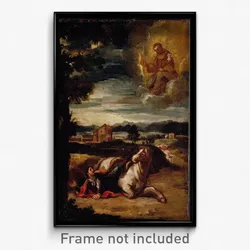 Spanish - St Anthony of Padua appearing to a Knight