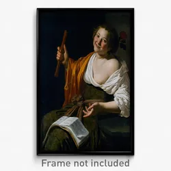 Jan van Bijlert - Girl with a flute